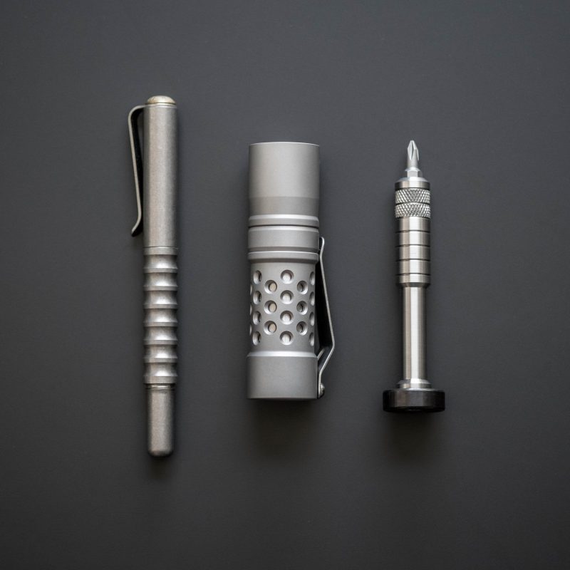 flashlight barrel flashlight co m2jn bead blasted ti 7