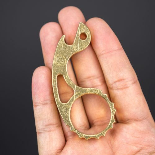 keychains multi tools voxdesign vox snailor 3 8 diamond brass 3