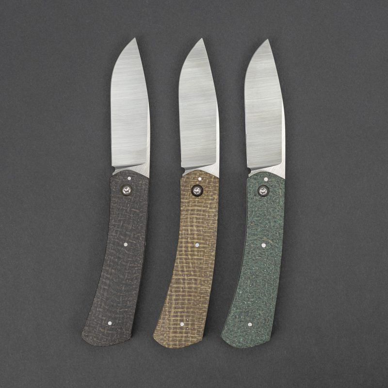 knife brno born boston slip joint burlap micarta exclusive 1