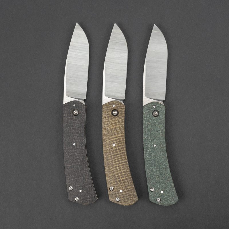 knife brno born boston slip joint burlap micarta exclusive 2