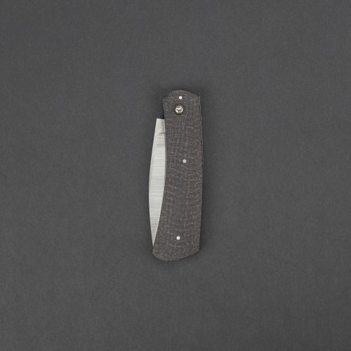 knife brno born boston slip joint burlap micarta exclusive 3