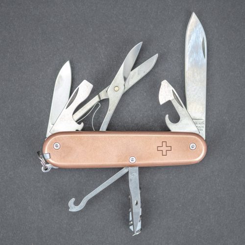 knife de custom forge climber 91mm natural patina 5