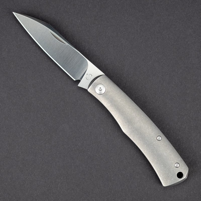 knife sacha thiel birdy slip joint titanium 1