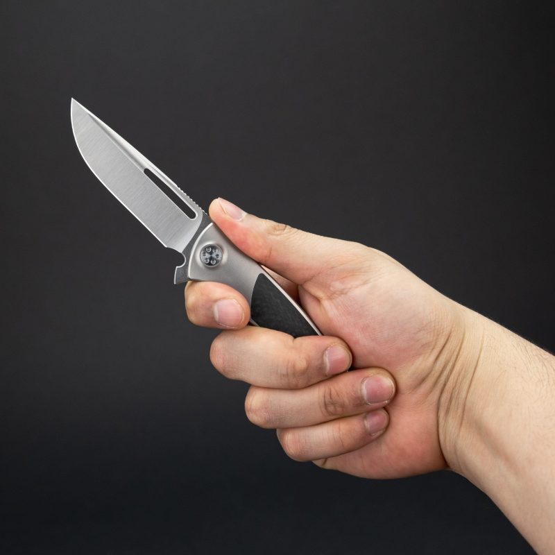 knife sharp by design micro evo drop point 7