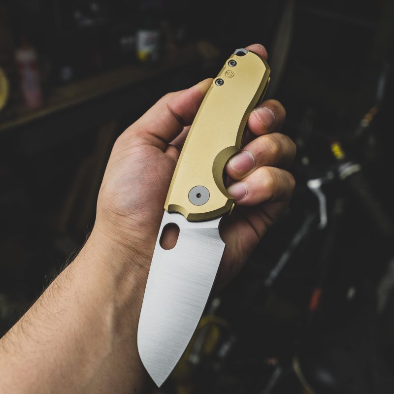 knife urban edc f5 5 elmax bronze w anchor motif exclusive 9