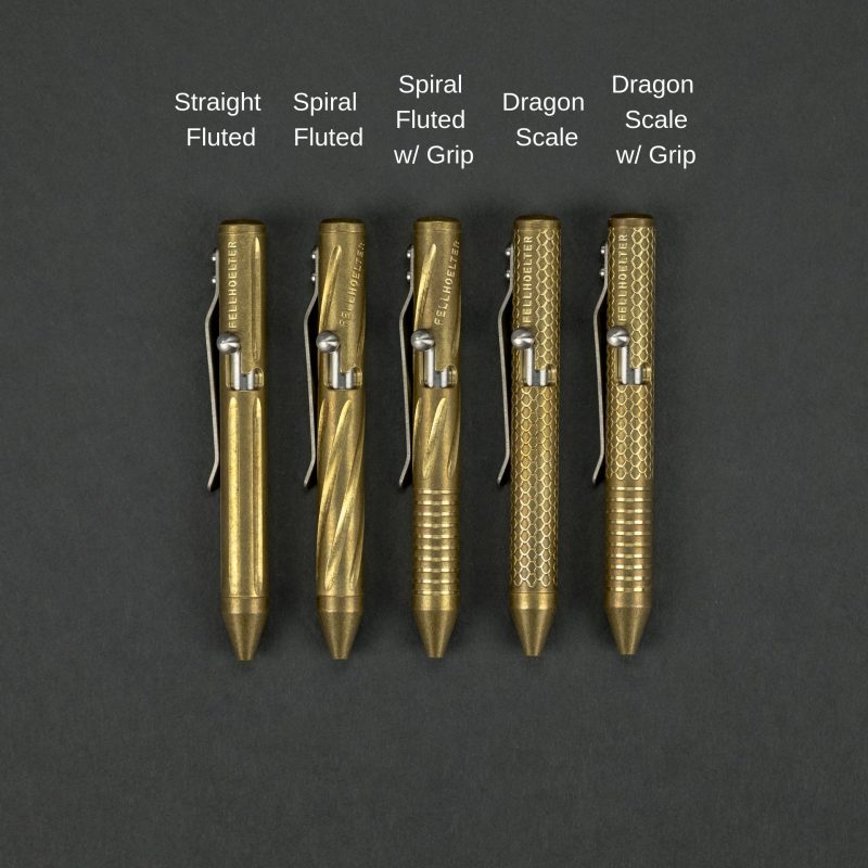 pen fellhoelter tiny bolt pen brass 2