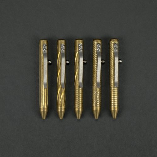 pen fellhoelter tiny bolt pen brass 3